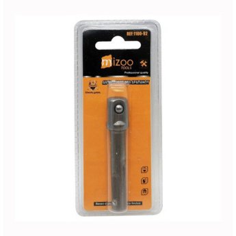 1100-92 MIZOO TOOLS ΑΝΤΑΠΤΟΡΑΣ SDS ΜΕ ΑΞΟΝΑΚΙ ΓΙΑ ΚΑΡΥΔΑΚΙΑ 7CM