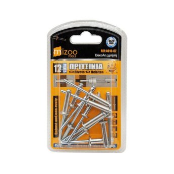 4010-67 MIZOO ΠΡΙΤΣΙΝΙΑ ΑΛΟΥΜΙΝΙΟΥ 12ΤΜ 5X20MM