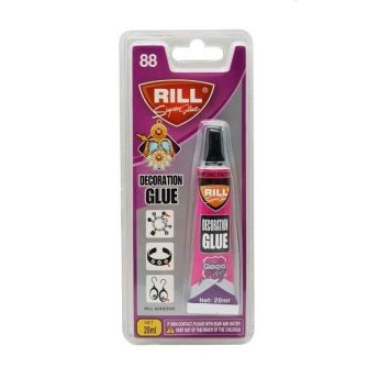 1287-03 RILL DECORATION GLUE ΥΓΡΗ ΚΟΛΛΑ ΚΑΤΑΣΚΕΥΑΣΤΙΚΗ ΠΛΑΣΤΙΚΩΝ 20ML