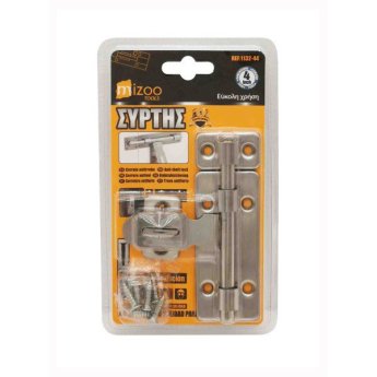 1132-44 MIZOO ΣΥΡΤΗΣ ΠΟΡΤΑΣ INOX 100MM 4INCH