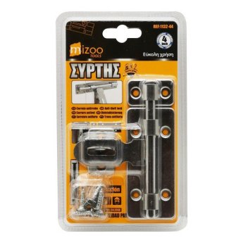1132-44 MIZOO TOOLS ΣΥΡΤΗΣ ΓΙΑ ΤΟΠΟΘΕΤΗΣΗ ΣΕ ΠΟΡΤΑ ΑΣΗΜΙ 100MM 4INCH
