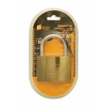 1131-69 MIZOO TOOLS ΛΟΥΚΕΤΟ ΧΡΥΣΟ ΜΕ 3 ΚΛΕΙΔΙΑ 70MM