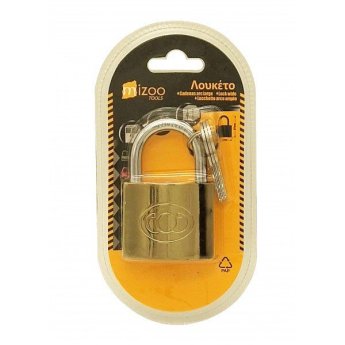1131-67 MIZOO TOOLS ΛΟΥΚΕΤΟ ΧΡΥΣΟ ΜΕ 3 ΚΛΕΙΔΙΑ 47MM
