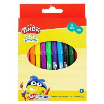 60-897 Μαραδόροι Play Doh 2mm σετ- 12τεμ