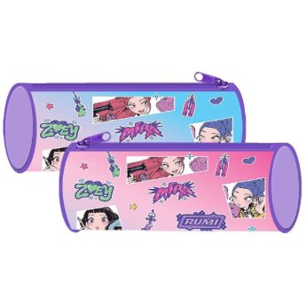 50-3722 Κασετίνα Βαρελάκι K Pop 22.5x8cm