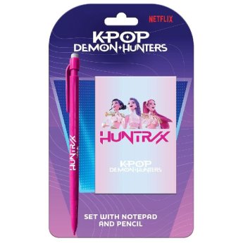 50-3723 Σετ Σημειωματάριο Α6  με Μολύβι K Pop σε Blister