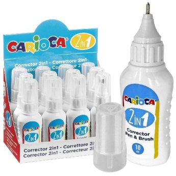 50-3668 Διορθωτικό Carioca 2 σε 1 10ml
