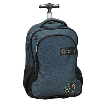 50-3688 Τρόλευ Τσάντα Maui Black Ocean 48x33x28cm 30lt