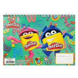 84-378 Μπλοκ Ζωγράφικης Σπιράλ  Play  Doh Α4.
