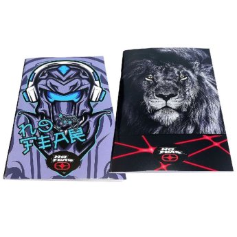 84-373 Τετράδιο Καρφίτσα 40φύλλων no Fear Laser Lion- Avatar 17x25cm