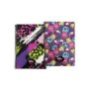 84-376 Τετράδιο Σπιραλ 2 Θεμάτων. 70φύλλων no Fear Fluo Prints- Music 17x25cm