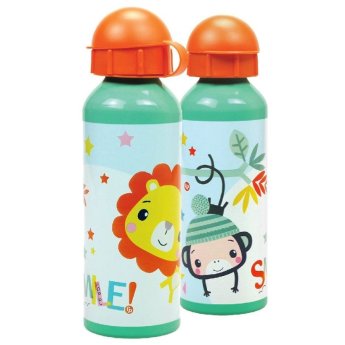 50-3665 Παγούρι Αλουμινίου Smile Fisher Price 520ml 21x6.5cm 520ml