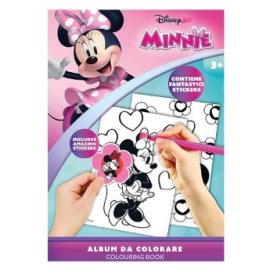 50-3609 Βιβλίο Ζωγραφικής με 80 Αυτοκόλλητα Minnie 31x23cm