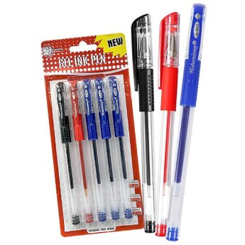 60-882 Στυλό gel σετ 5 Χρώματα 0.5mm