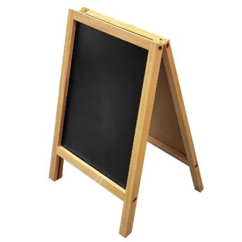50-3537 Πίνακας Μαύρος Διπλός 40x25cm