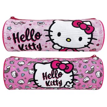 50-3518 Κασετίνα Βαρελάκι Hello Kitty 23x8cm