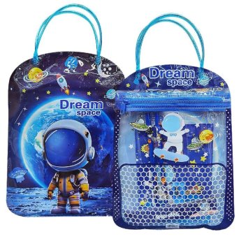50-3437 Σχολικό σετ-6τεμ σε Τσαντάκι Dream Space 33x23cm