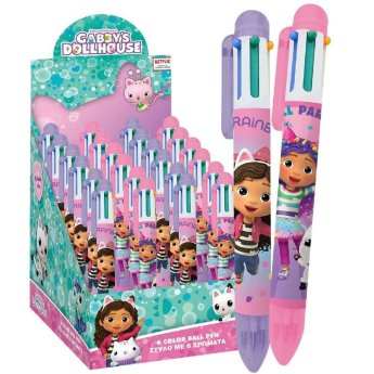 50-3340 Στυλό 6 Χρωμάτων Gabbys Dollhouse