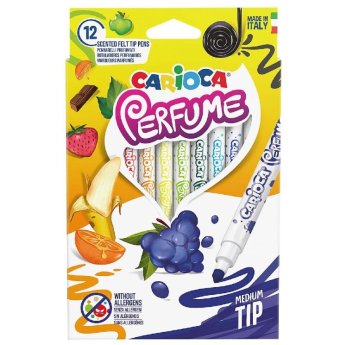 60-823 Μαρκαδόροι Carioca Perfume σετ-12 Χρώματα