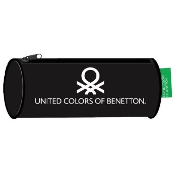 50-2967 Κασετίνα Μαύρη United Colors of Benetton 20x6cm
