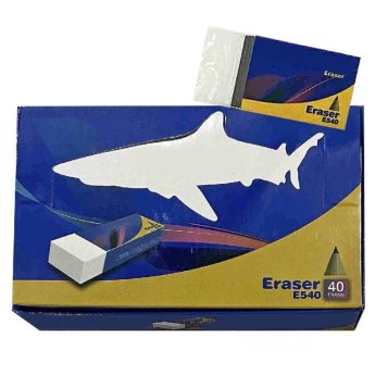 50-3163 Γόμα Λευκή σετ-40τεμ 3.3x1.5cm