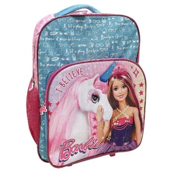 50-3146 Τσάντα Δημοτικού Barbie 43x31x18cm
