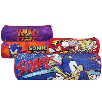 50-3121 Κασετίνα Βαρελάκι Sonic 23x8cm