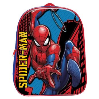 50-2827 Τσάντα Πλάτης Νηπίου Spiderman 3d 31x26x11cm
