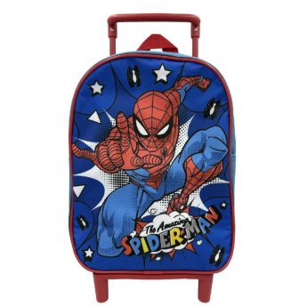 50-2841 Τσάντα Τρόλευ Νηπίου Spiderman 29cm