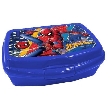 50-2603 Δοχείο Φαγητού Πλαστικό pp  Spiderman 16.5x12.5x6cm   600ml