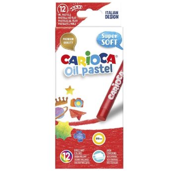 60-723 Oil Pastel Carioca σετ-12χρωμ.
