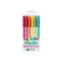 60-702 Στυλό Carioca Fiorella 6 Χρώματα Ballpoint 1.0mm