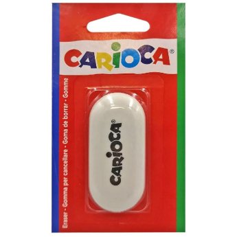 50-669 Γόμα Λευκή Carioca Blister 5x3cm