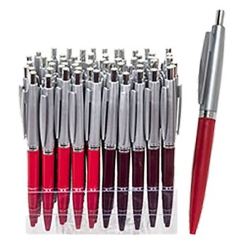 60-56 Στυλό Κλιπ Ασημί Κεφάλι Ballpoint 1.0mm