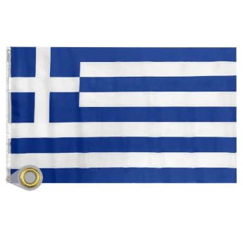 96-11 Σημαία Ελληνική Υφασμάτινη για Κοντάρι 90x150cm