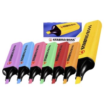 60-12 Μαρκαδόρος Υπογραμμίσεως Stabilo Boss Original 5mm