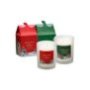 93-4255 Κερί Αρωματικό σε Γυάλινο Βάζο Xmas 8x7cm