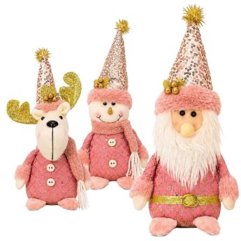 93-4186 Φιγούρα Διακοσμητική Gnome Παστέλ -30-34cm
