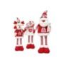 93-4197 Φιγούρα Xmas Τηλεσκοπικά Πόδια Κόκκινη 50cm