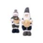 93-4198 Φιγούρα Xmas Πάνινη με Καλαθάκι 43cm