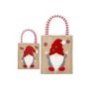 93-4211 Τσάντα Xmas Λινάτσα 30x19x17cm
