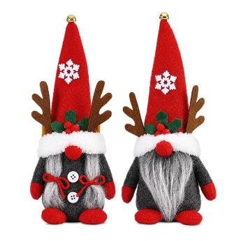 93-4181 Φιγούρα Διακοσμητική Gnome με Καμπανάκι 29cm