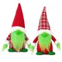 93-4183 Φιγούρα Διακοσμητική Gnome Πράσινα Μούσια 26cm