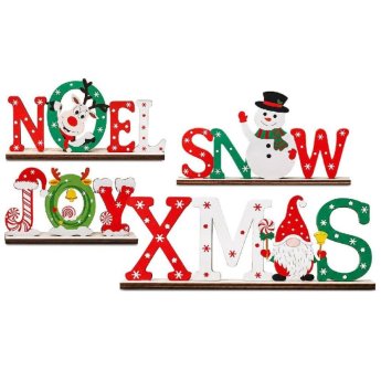 93-4230 Επιτραπέζιο Διακοσμητικό Ξύλινο joy 19x10cm