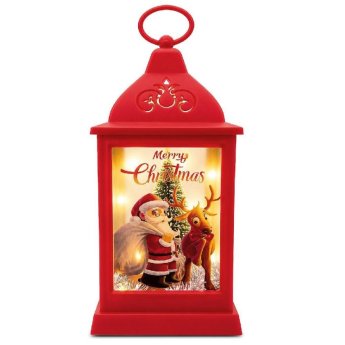 93-4147 Φανάρι Xmas Άγιος - Δέντρο 26x10cm