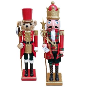 93-4071 Καρυοθραύστης Στρατιώτης Xmas 80cm
