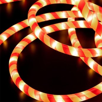 93-4081 Φωτοσωλήνας 400 LED 20m Candy με Προγράμματα IP44 o11mm 20m -KAI3m Extra Καλώδιο-