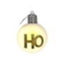 93-3782 Μπάλα Xmas με φως KAI Χρυσά Αξεσουάρ o8cm