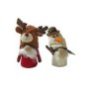 93-3649 Φιγούρα Xmas Κοτλέ Στέκεται Όρθιο 24cm