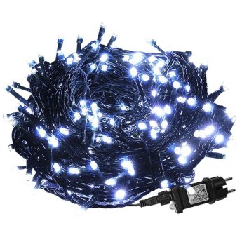 93-3471 105 Λαμπάκια LED Λευκό Ψυχρό σε Σειρά με Προγράμματα IP44 8.25m